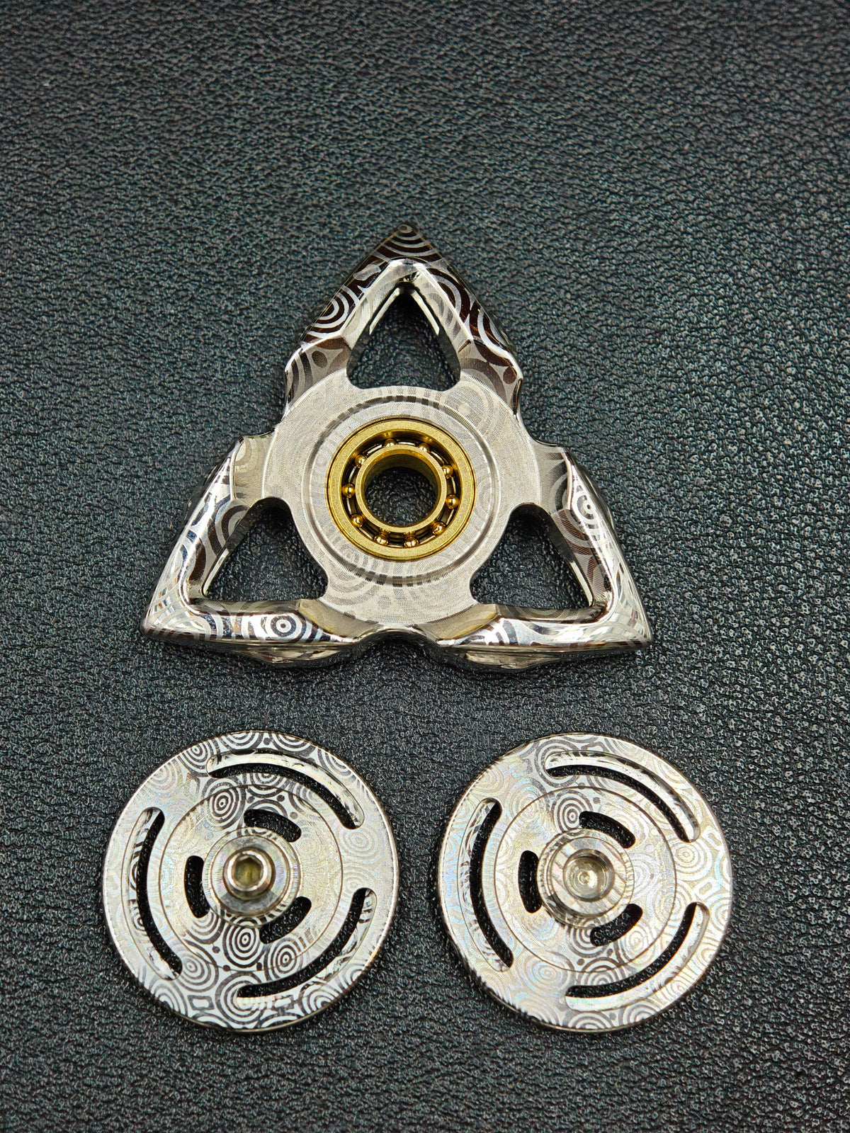 Shanhai Chongming Damasteel Etched Polished