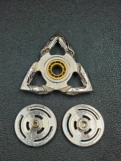 Shanhai Chongming Damasteel Etched Polished