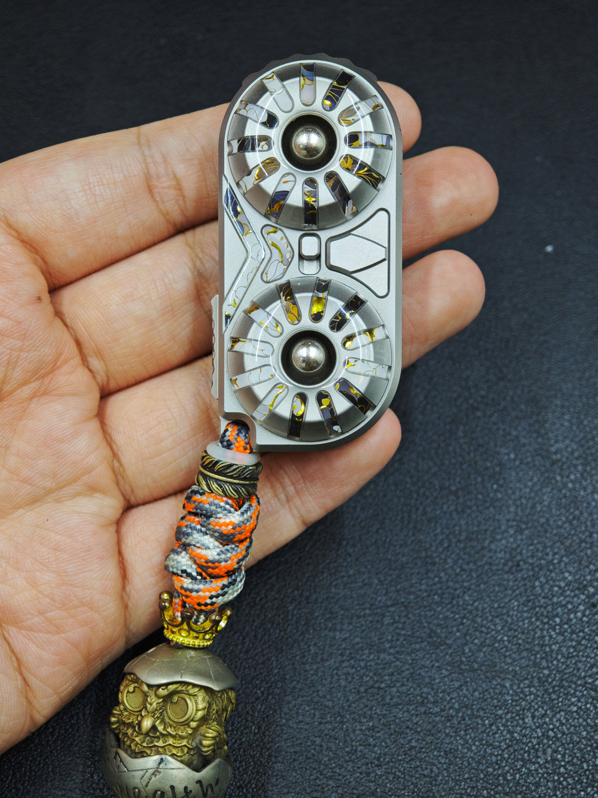 Owl Stainless Steel Resin-Sealed