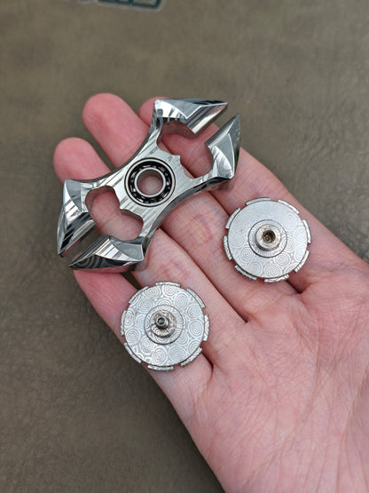 Scorpio Bearing Cap Damasteel