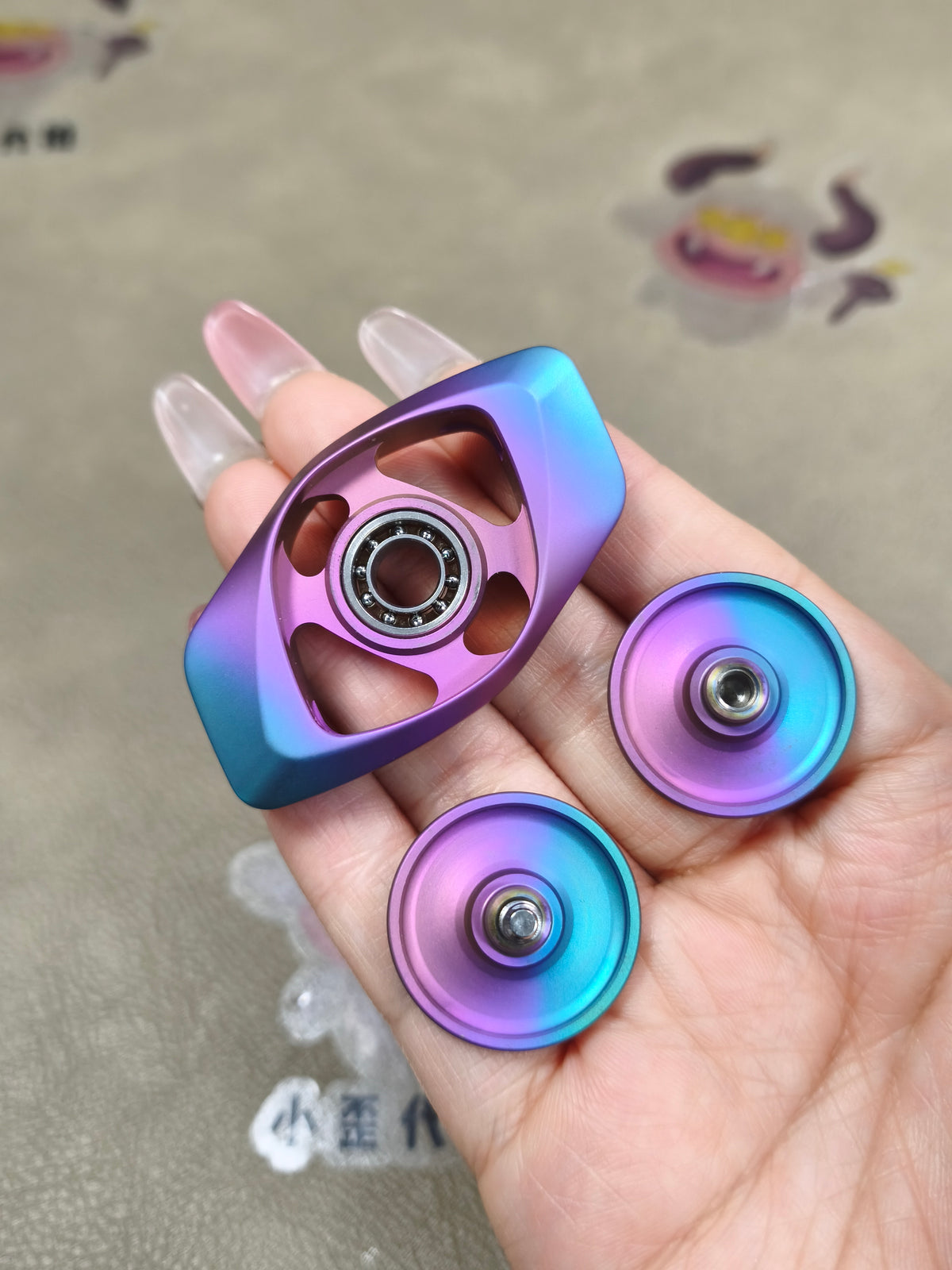 Mirror Eye Titanium Anodized Brushed