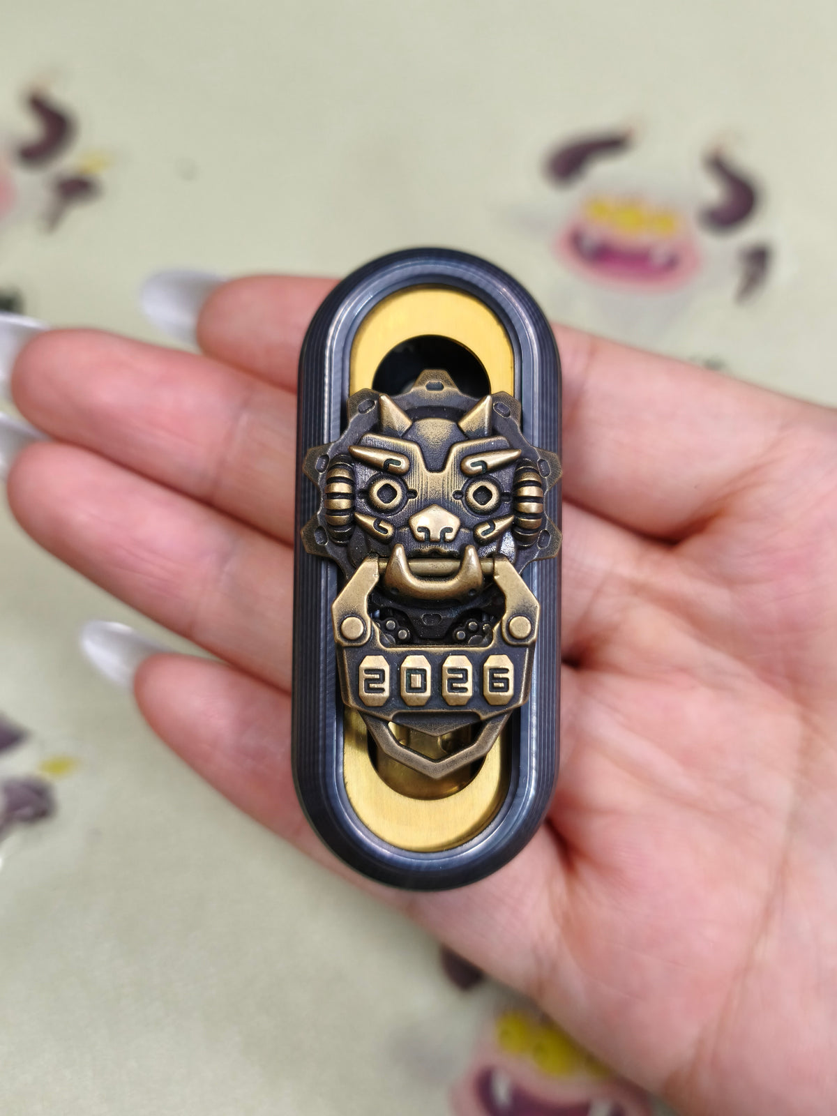 Popping Damasteel PVD Coated