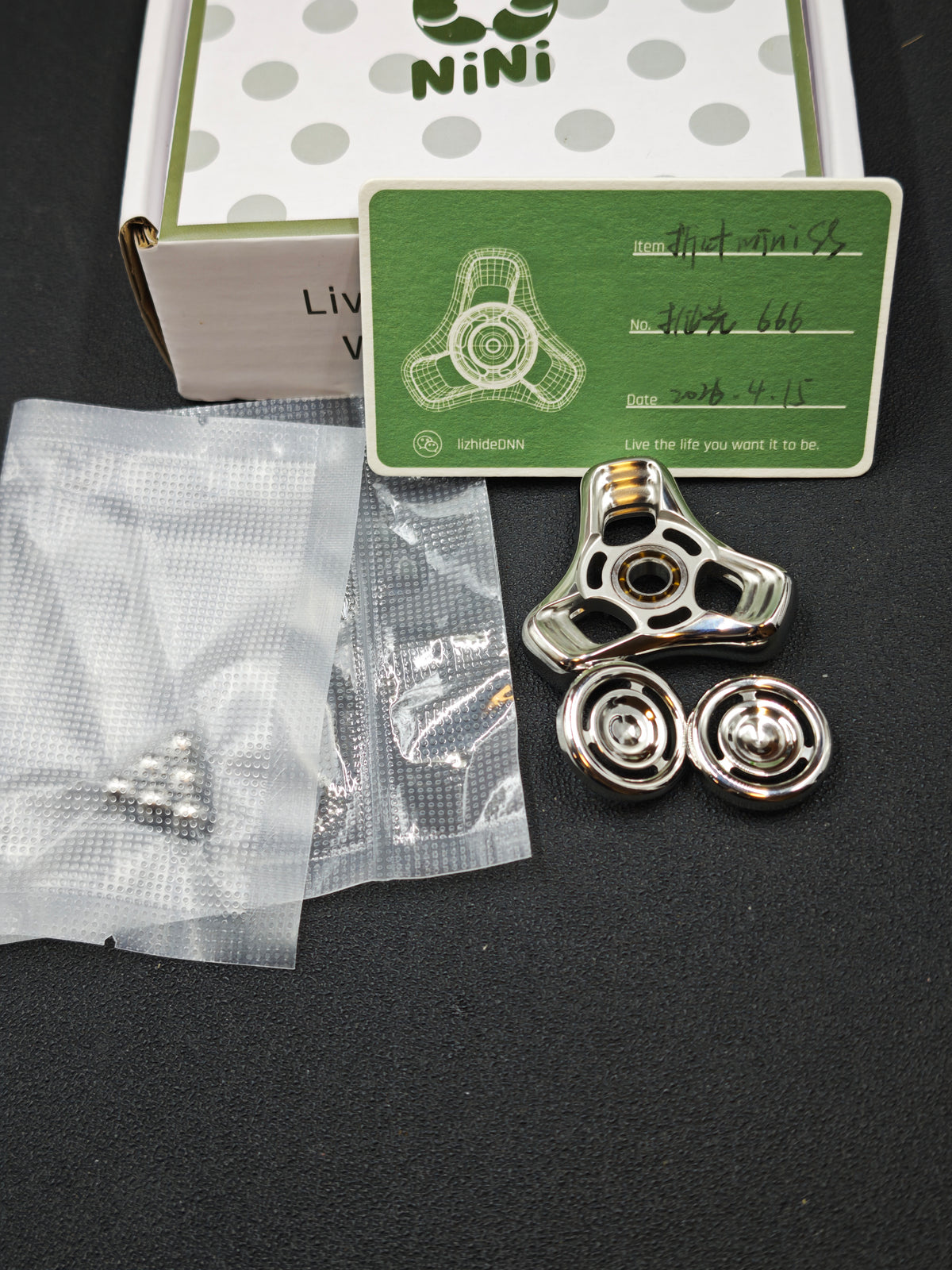 Folding Leaf Mini Stainless Steel Polished