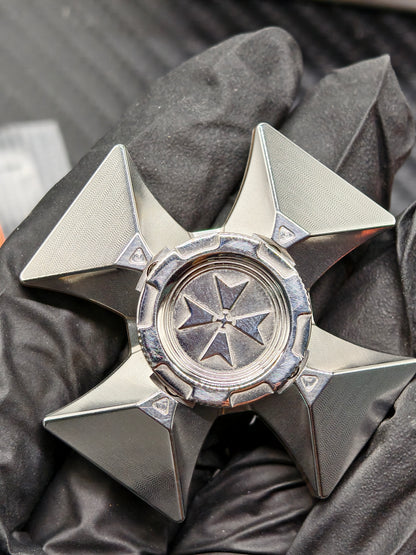 TiNB Malta Cross Stainless Steel
