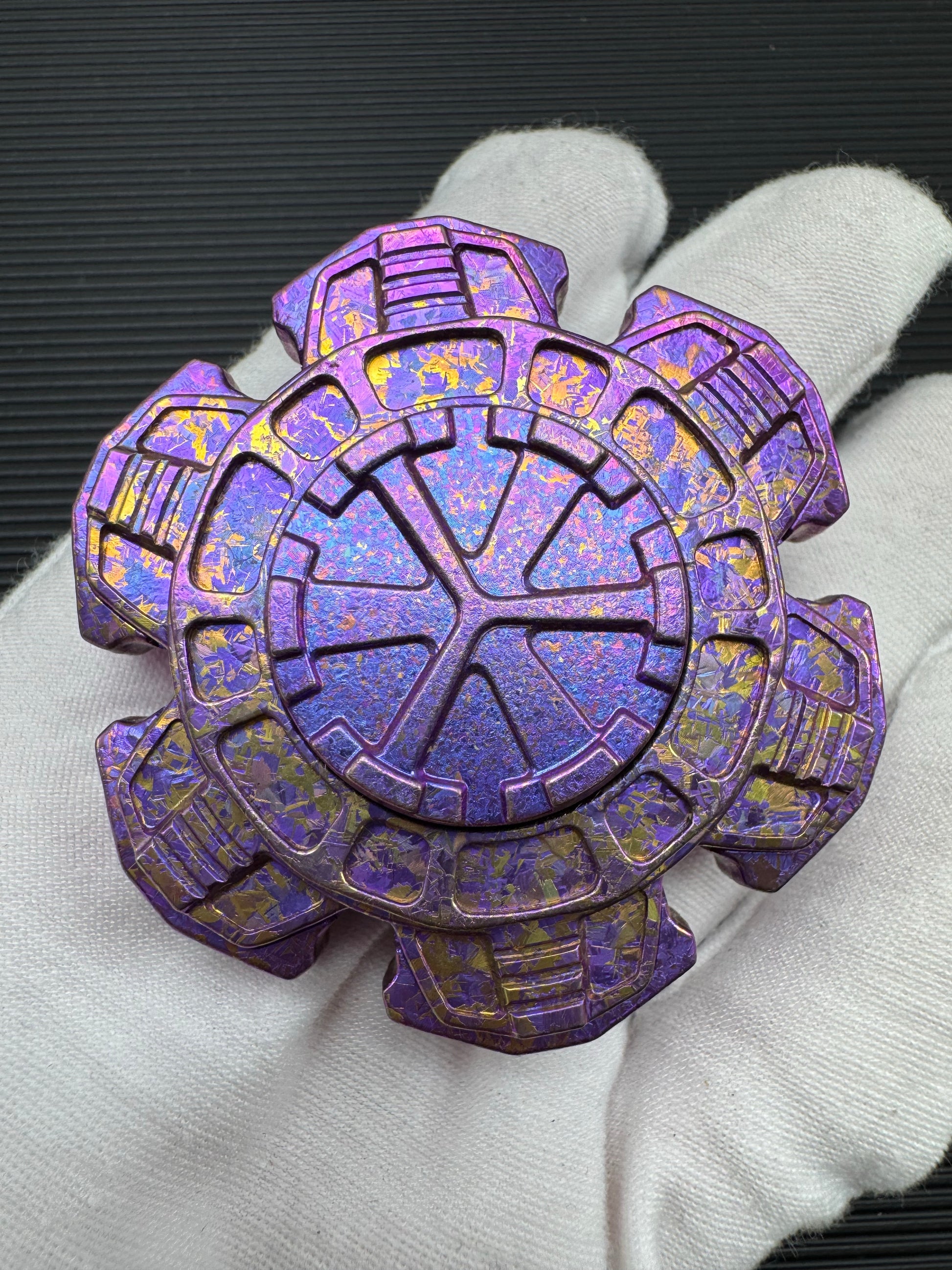 Detonator Bearing Cap Crystallized Titanium