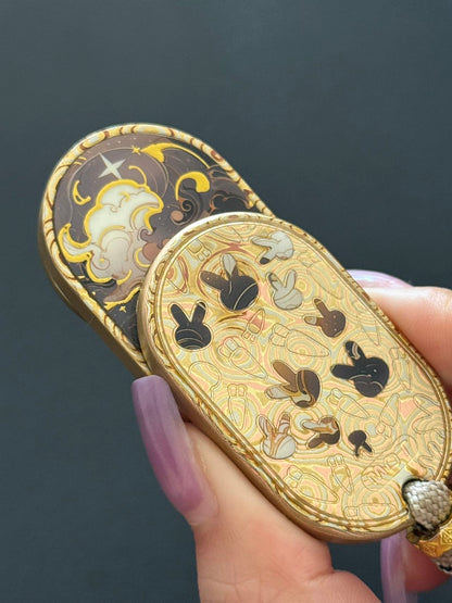 MIX Mokume Resin-Sealed
