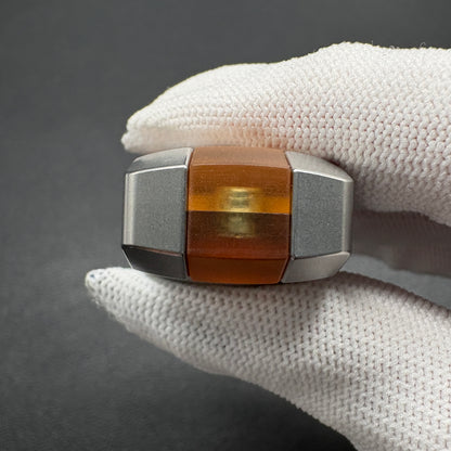 Amber Tenon Stainless Steel Stonewashed