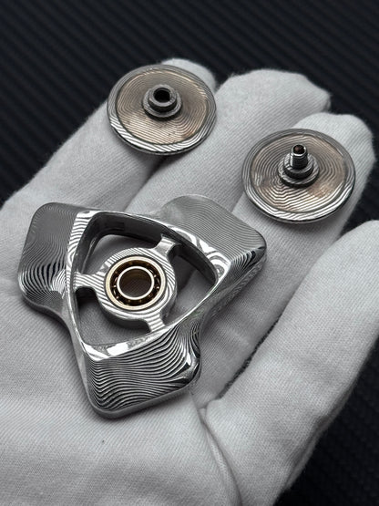 Phantom Dual Leaf Damasteel