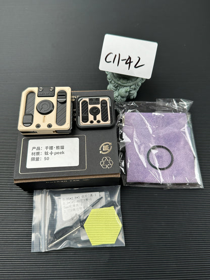 Millennium Y2K Disk Titanium PEEK