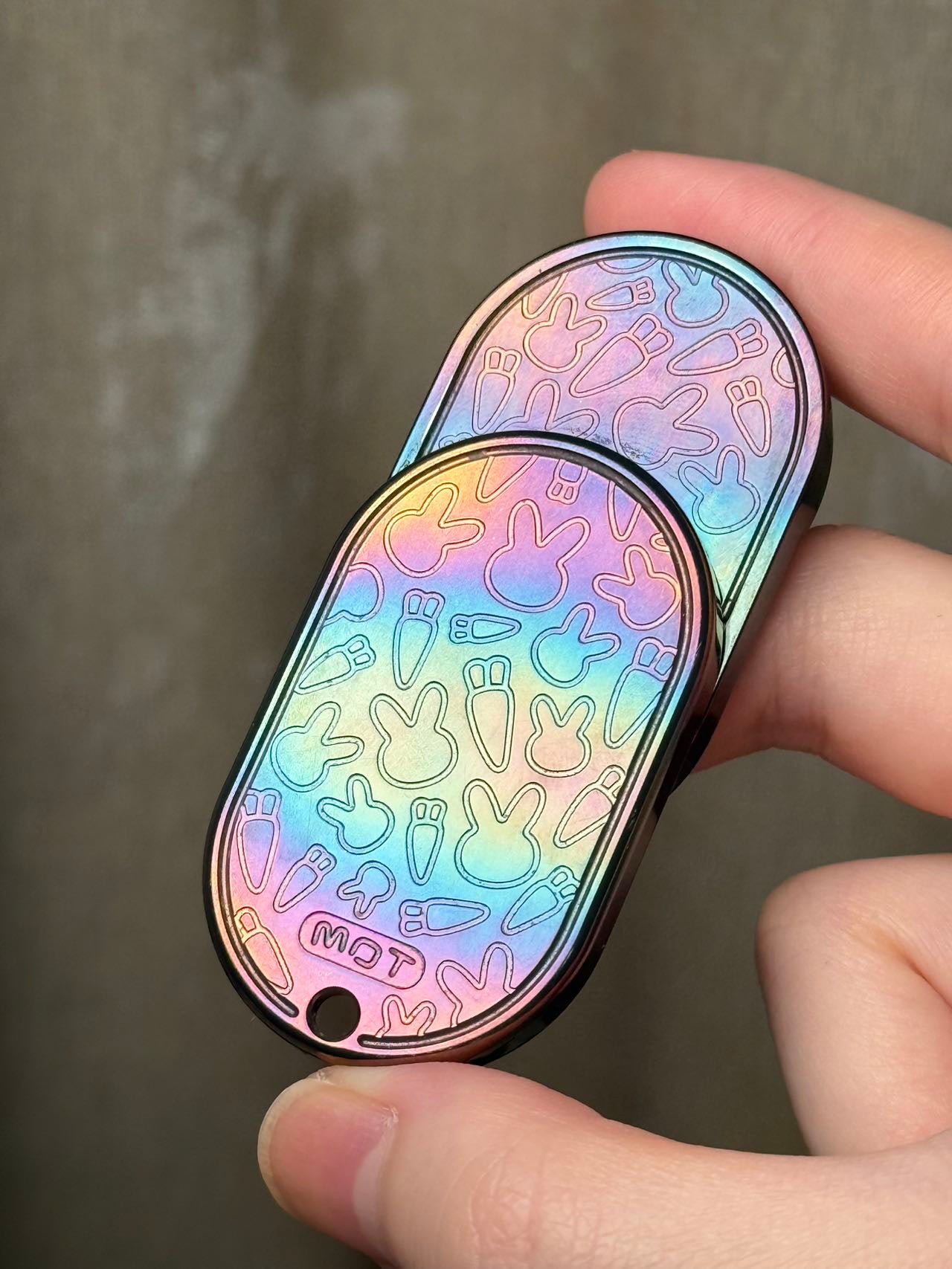 MIX Zirconium Color-Anodized Polished