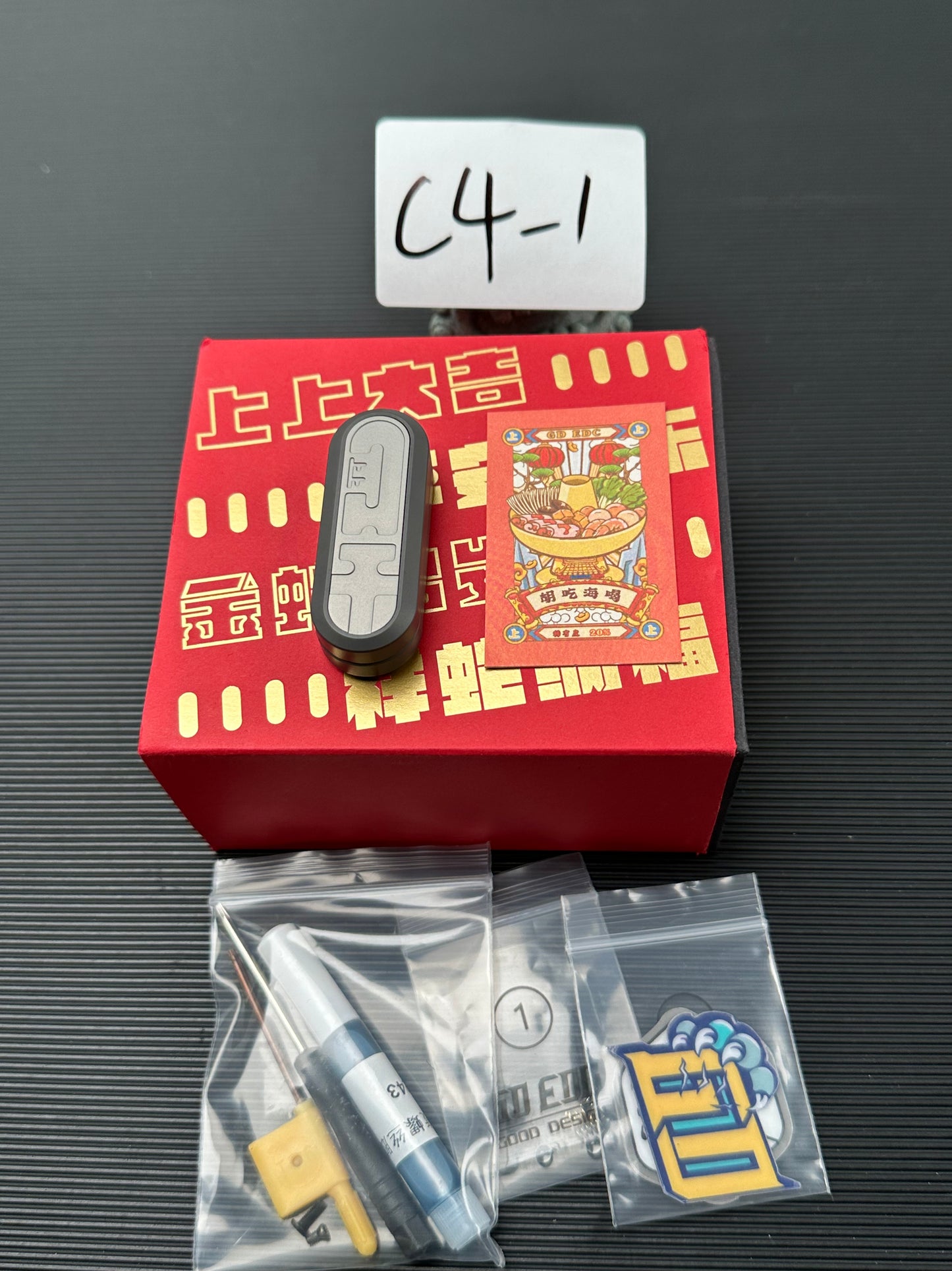 Lucky Draw Stainless Steel Zirconium