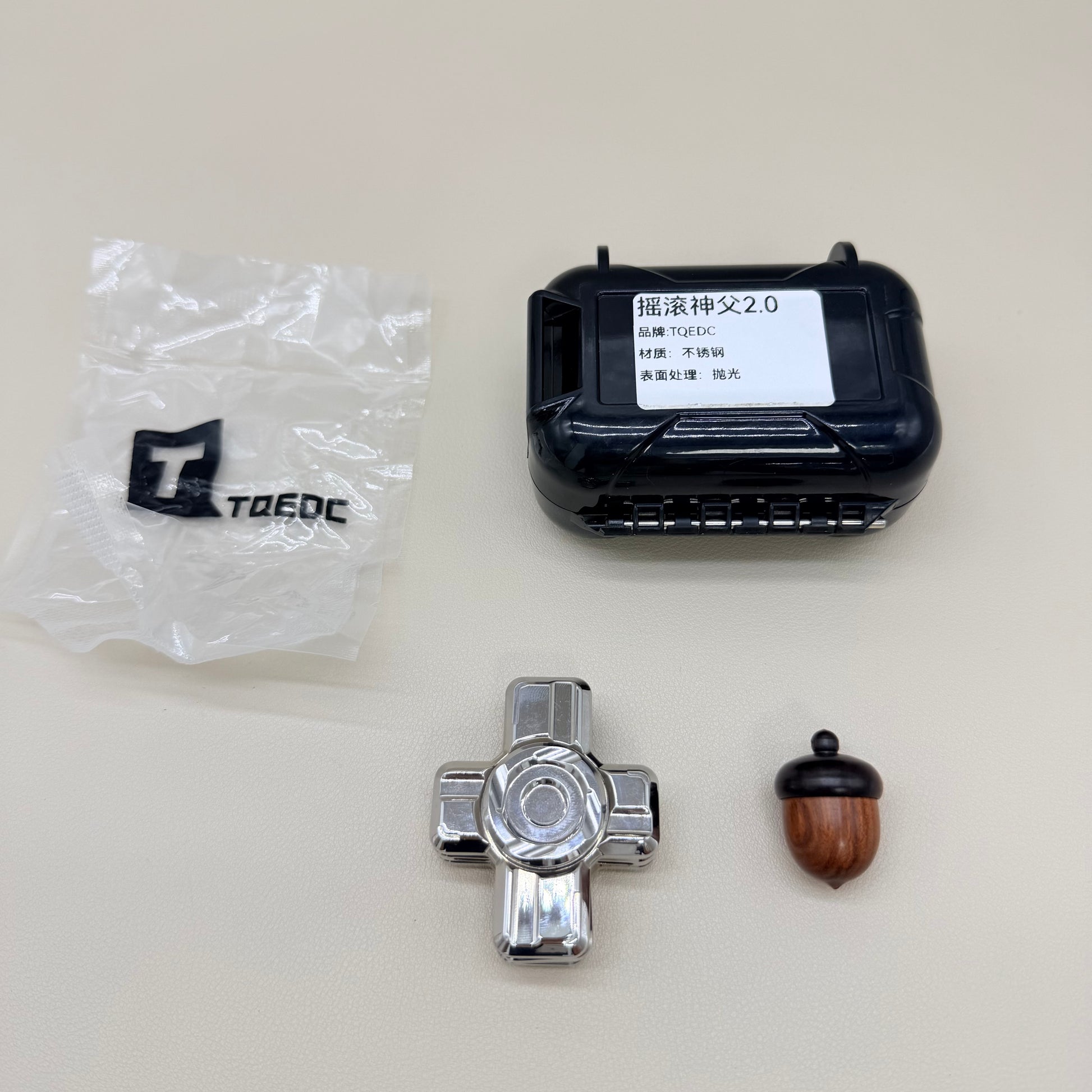 TQ EDC Priest Stainless Steel