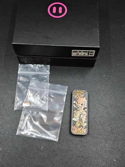 Ghost Rider Zirconium Engraved
