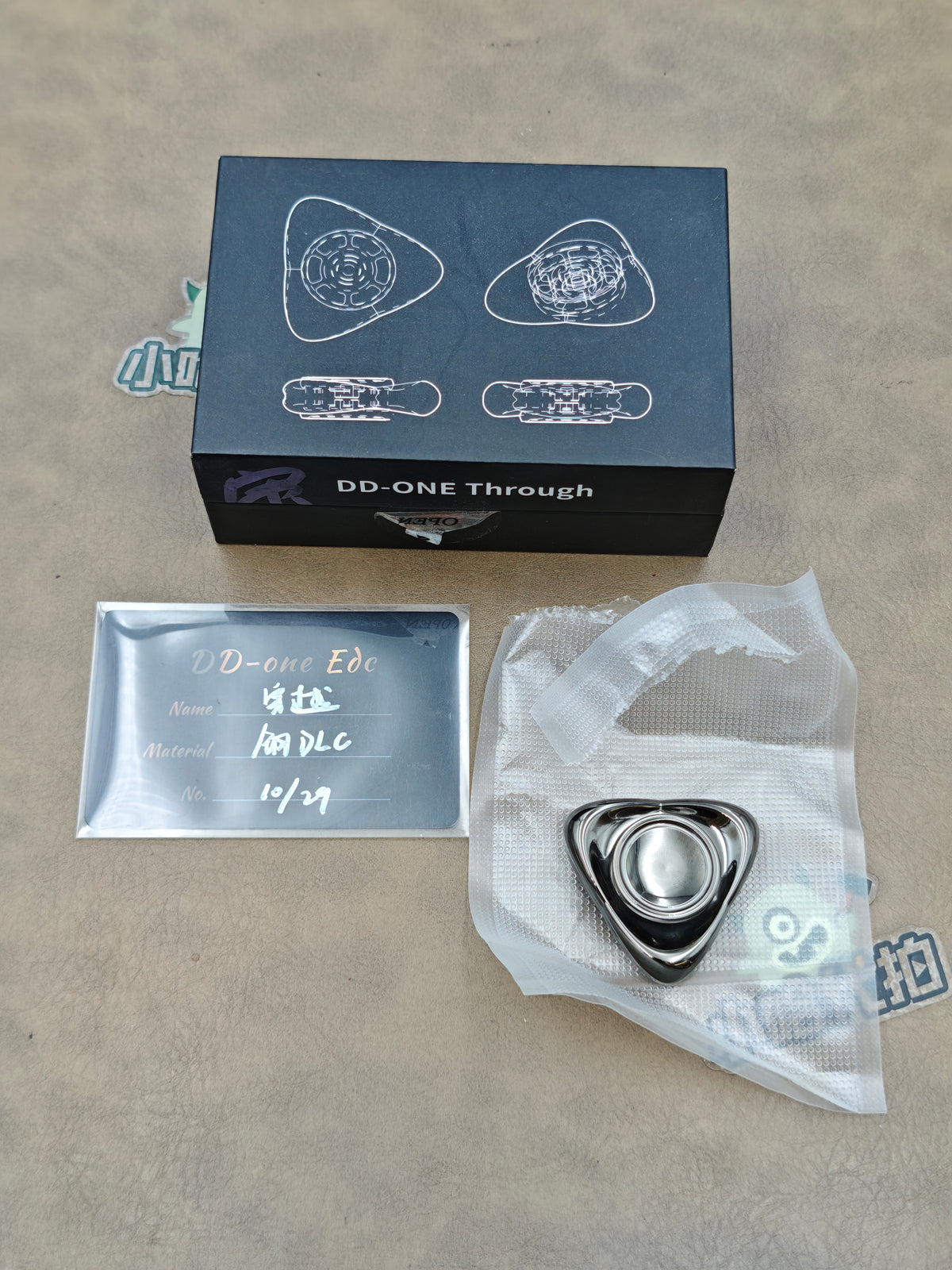 Crossing Stainless Steel PVD Coated