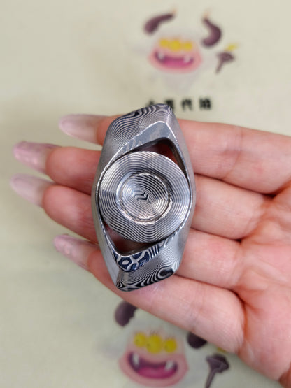 Phantom Dual Leaf Damasteel