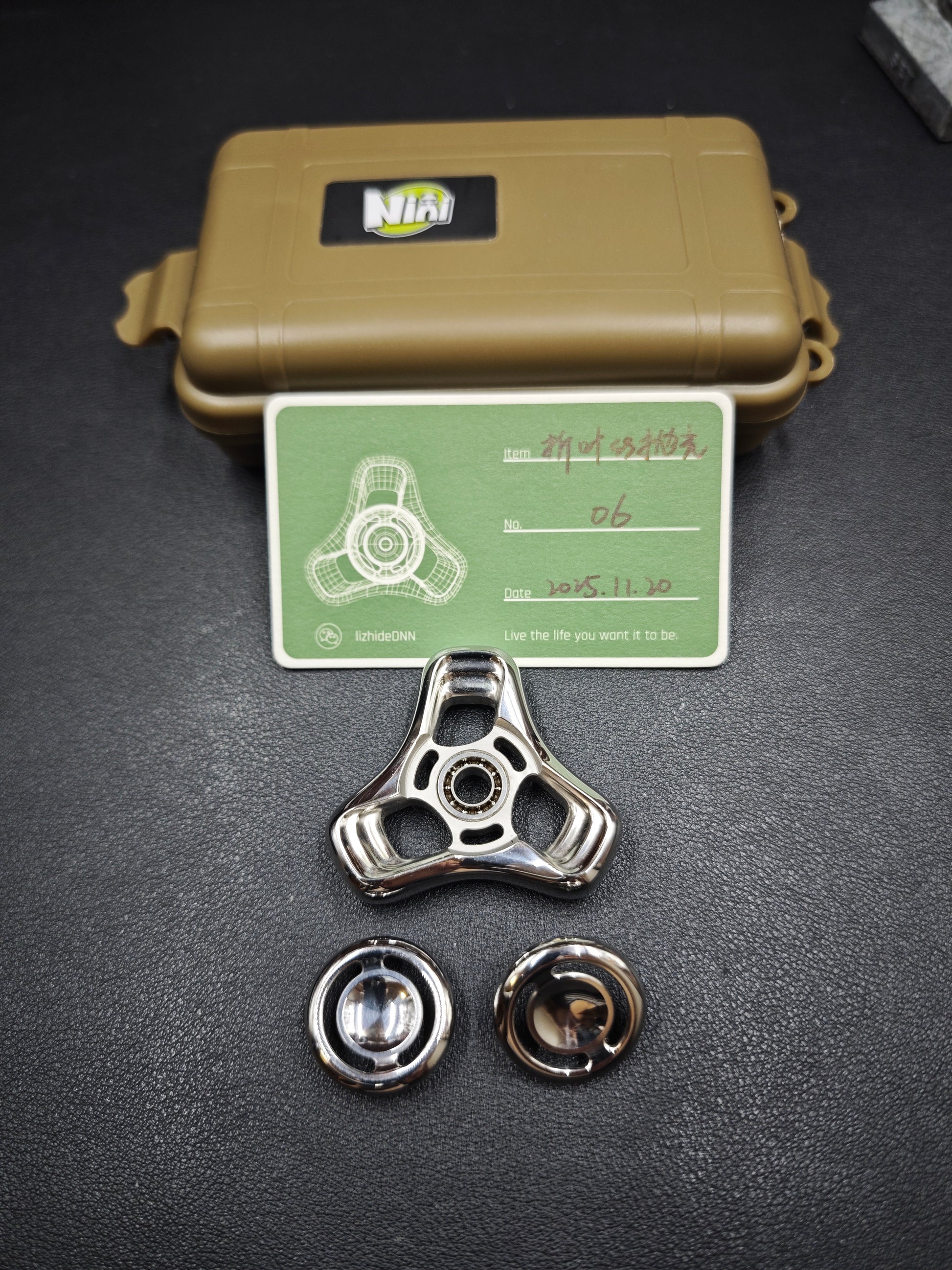 Folding Leaf Mini Stainless Steel