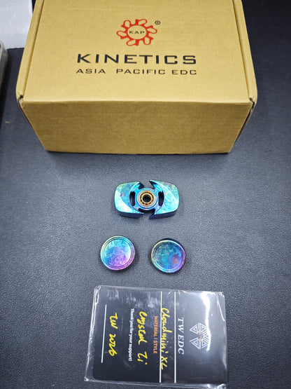 Spinner Crystallized Titanium