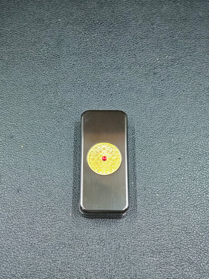 Brocade & Azure Paperweight Zirconium