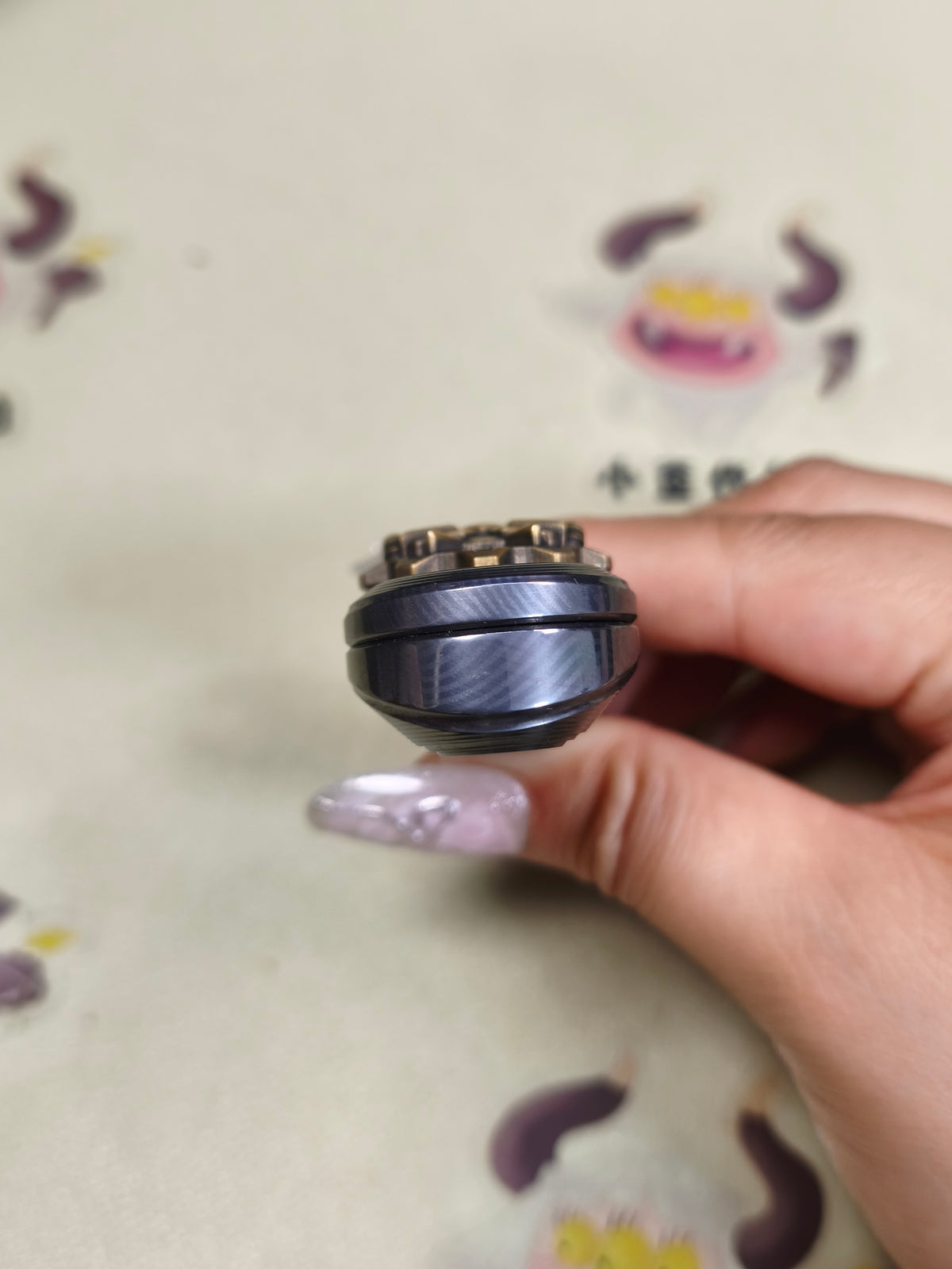 Popping Damasteel PVD Coated