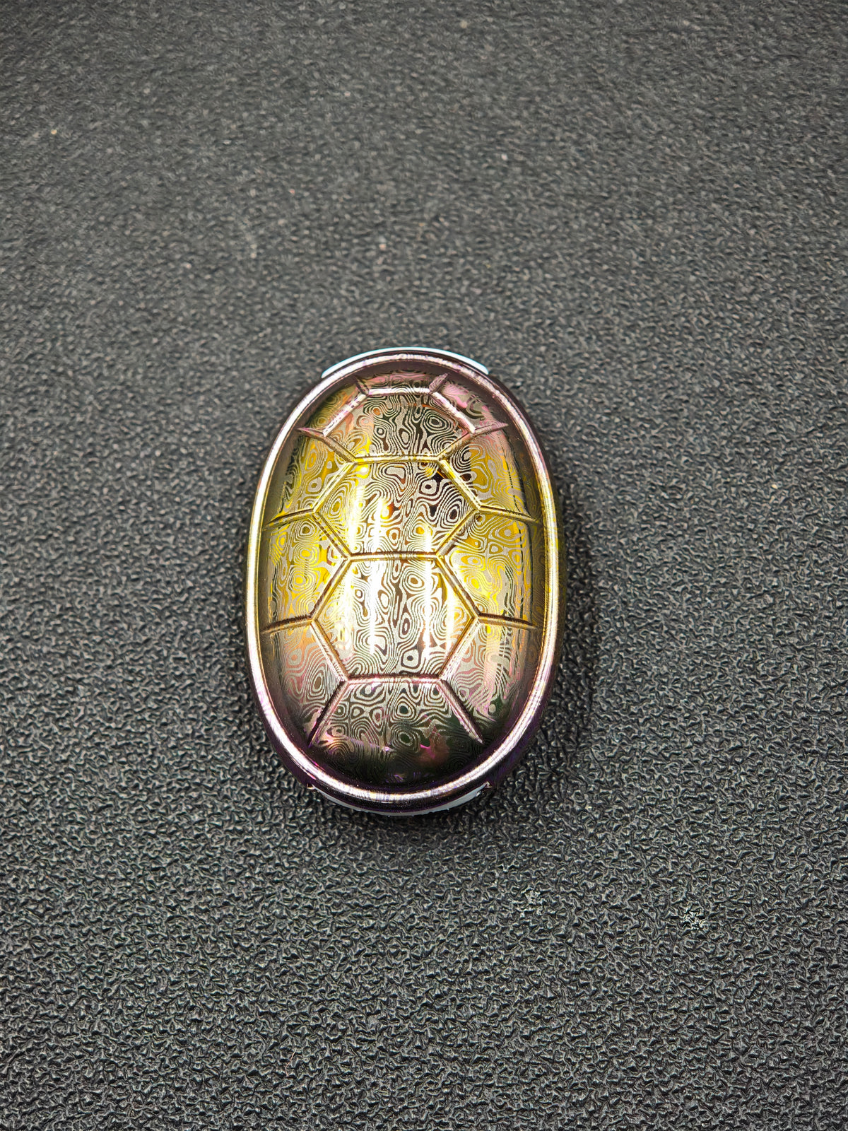 Jingle Beetle Titanium Engraved