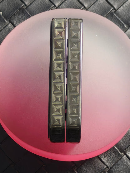 Root Three Zirconium Engraved Polished Limited Edition