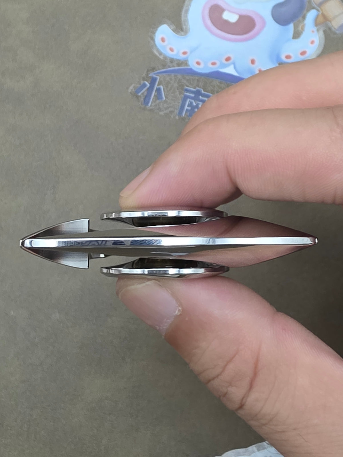 Pinwheel Stainless Steel Polished