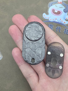 4 Stainless Steel Color-Anodized Stone Textured Resin-Sealed