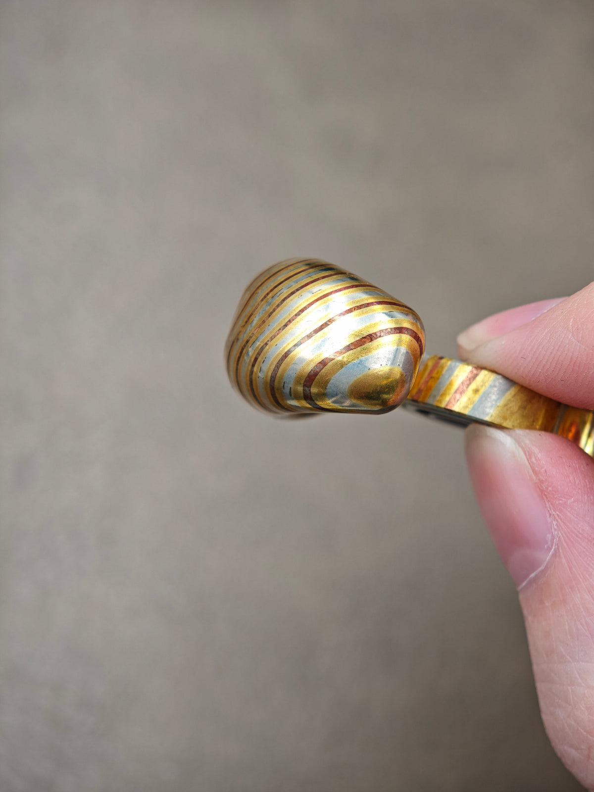 Edan Copper Mokume