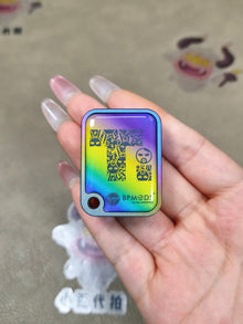 Price Tag Nine Palace Titanium Color-Anodized