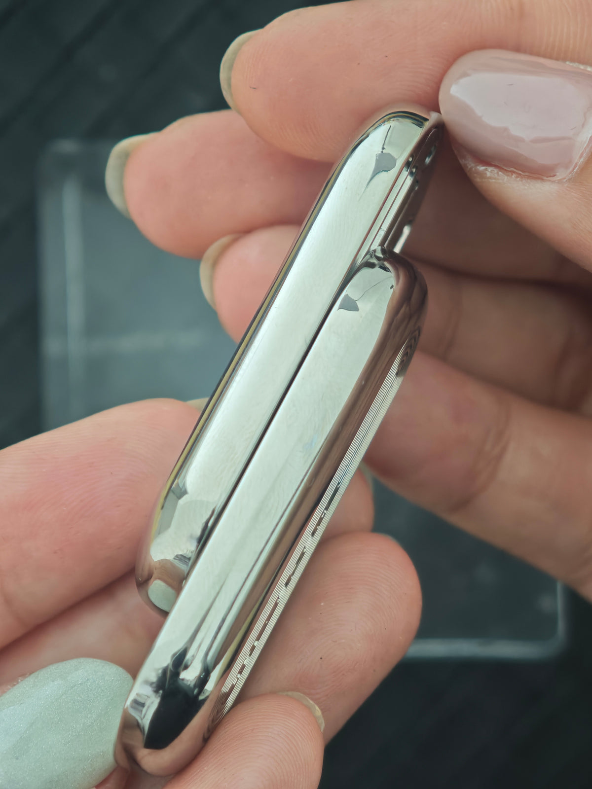 Floating Cloud Titanium Polished