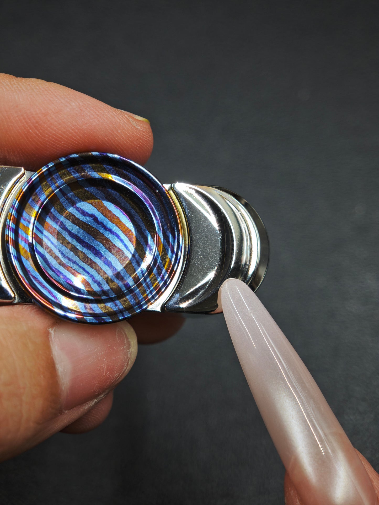 Stacked Mirror Stainless Steel Mokuti