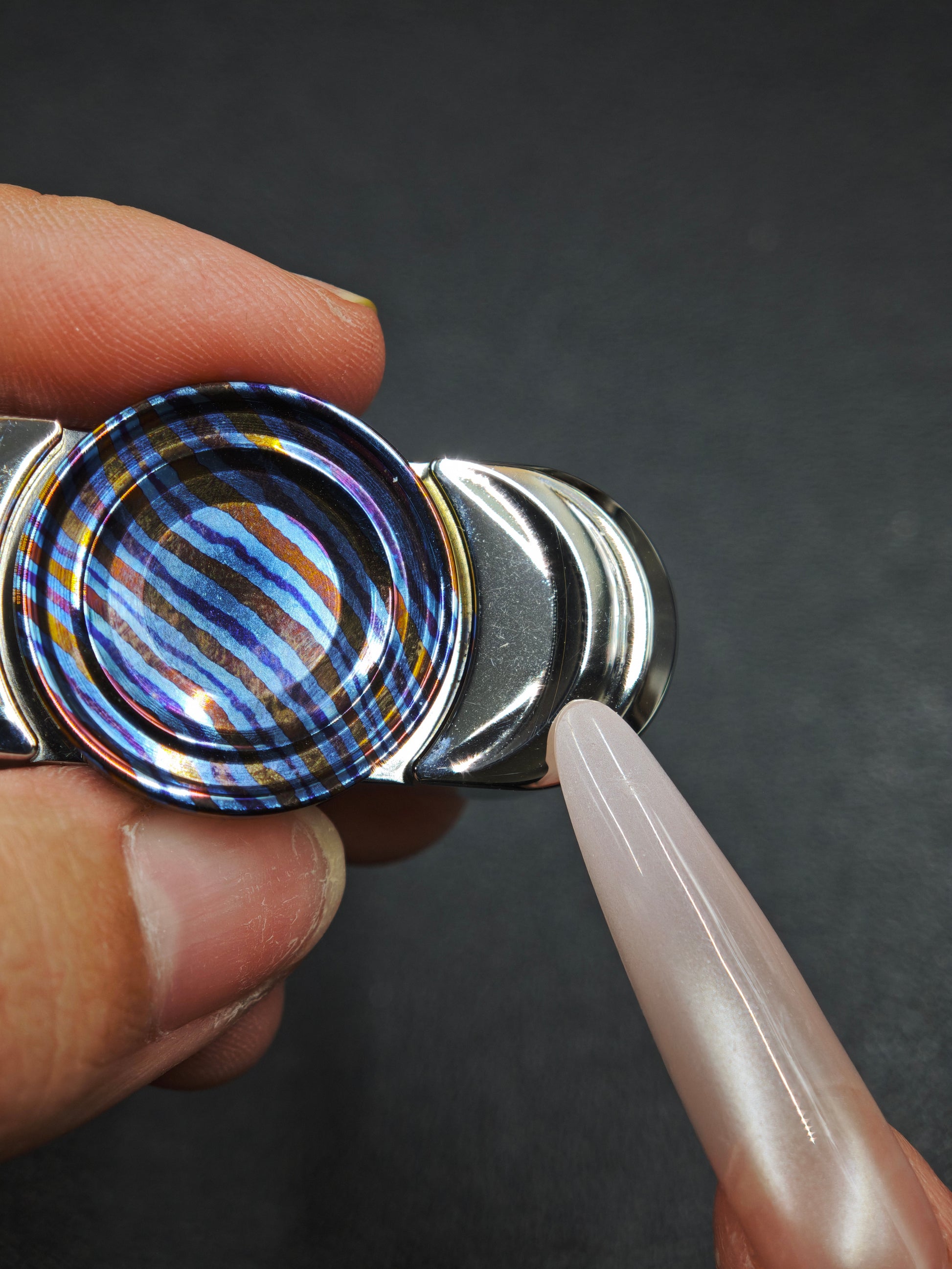 Stacked Mirror Stainless Steel Mokuti