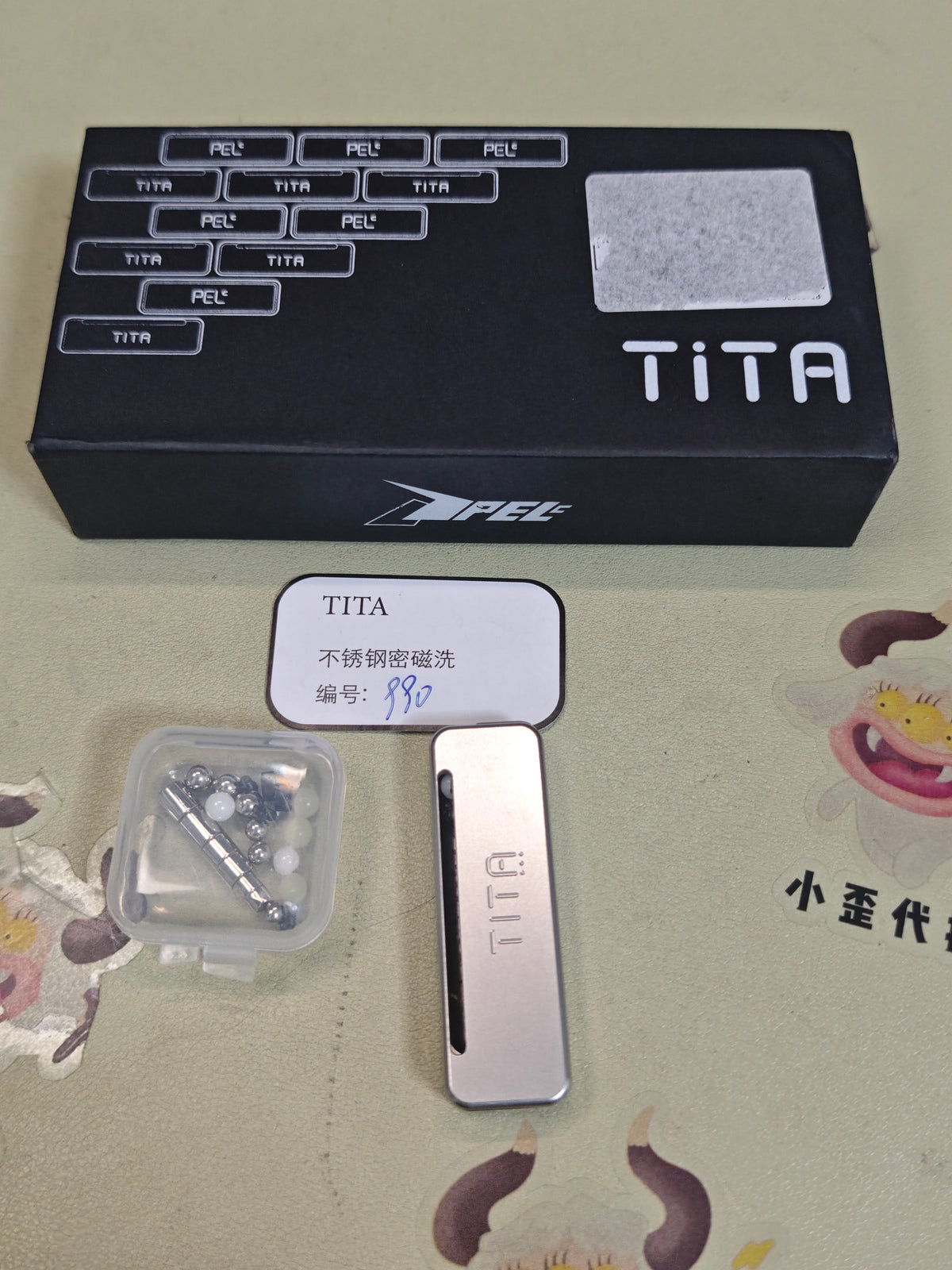 Tita Stainless Steel Porcelain Washed