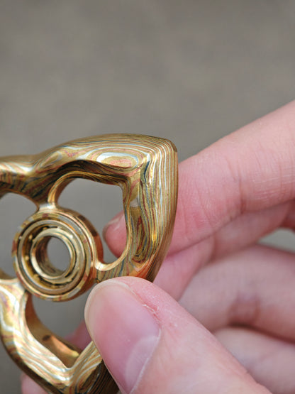 Mirage Mokume Etched