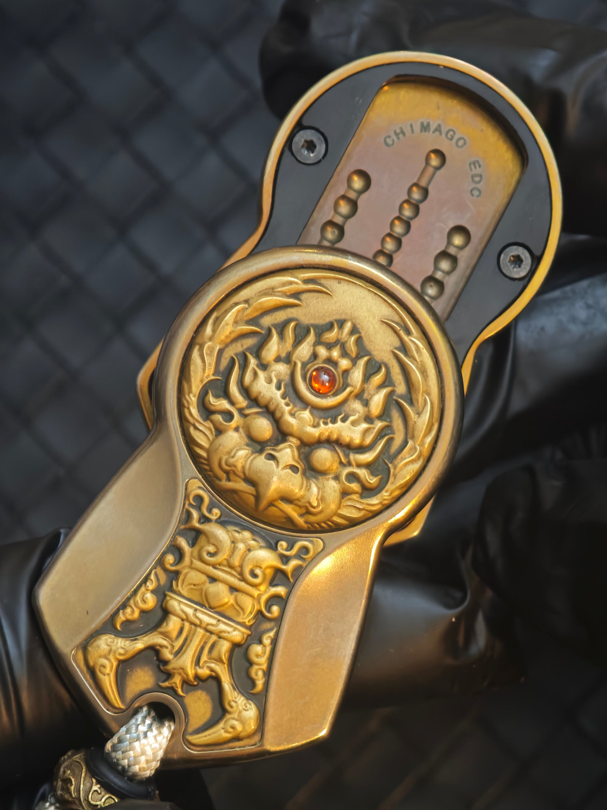 Demon Subduing Toga Tangcao Pattern Titanium