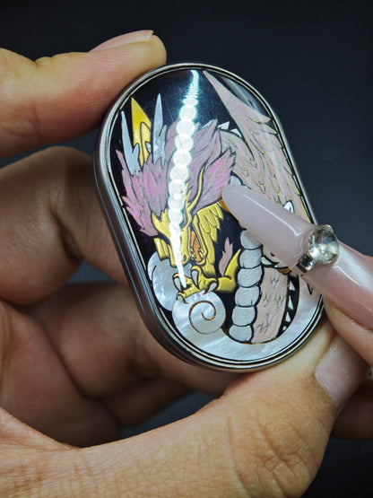 Couture Dragon Rhythm Titanium Resin-Sealed