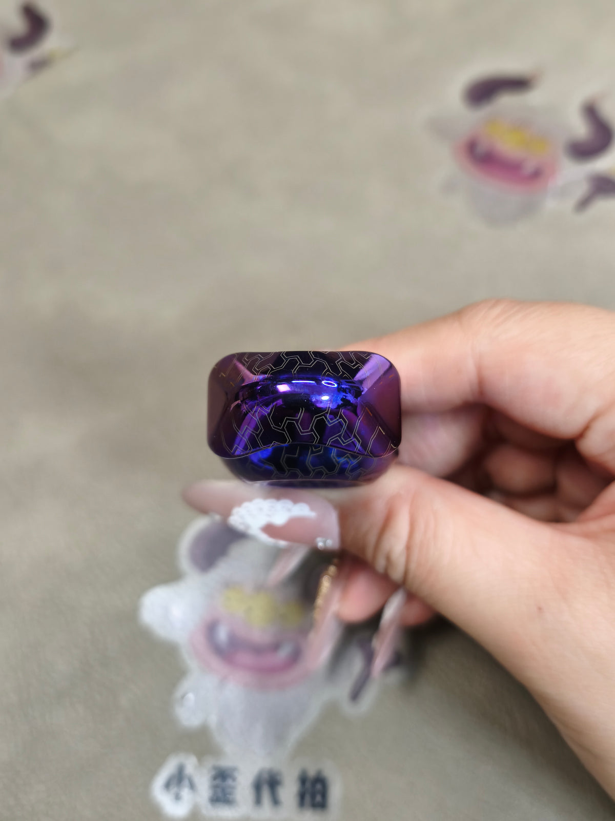 Feather Titanium Color-Anodized