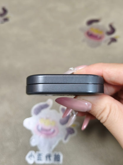 Cowboy Zirconium Color-Anodized Brushed Polished