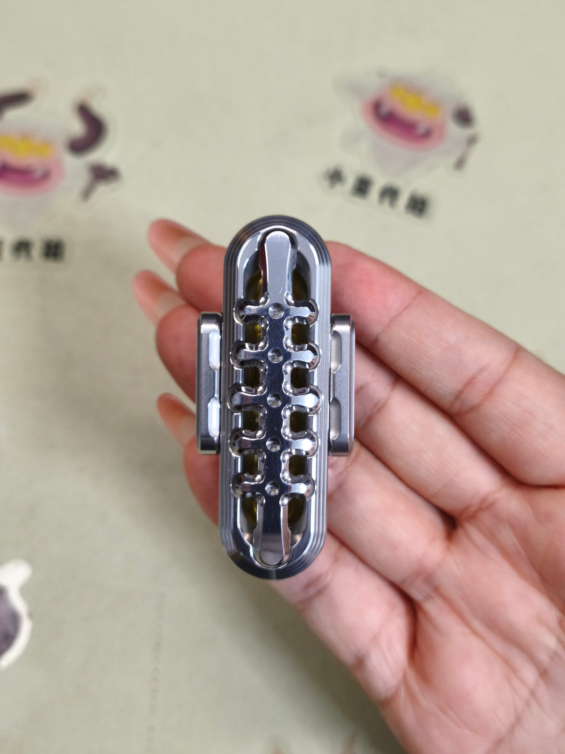 Exoskeleton Magnetic Mechanical Stainless Steel Blasted