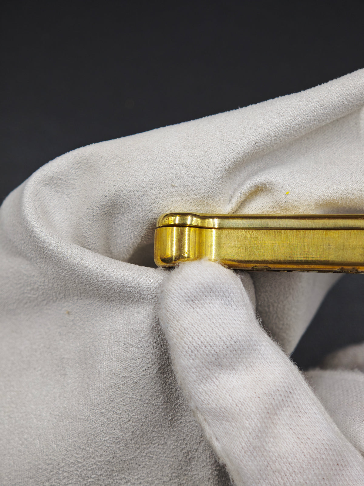 Thorn Light Steam Bone Brass Engraved