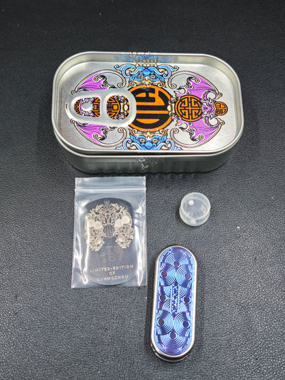 Ming Yin Titanium Engraved