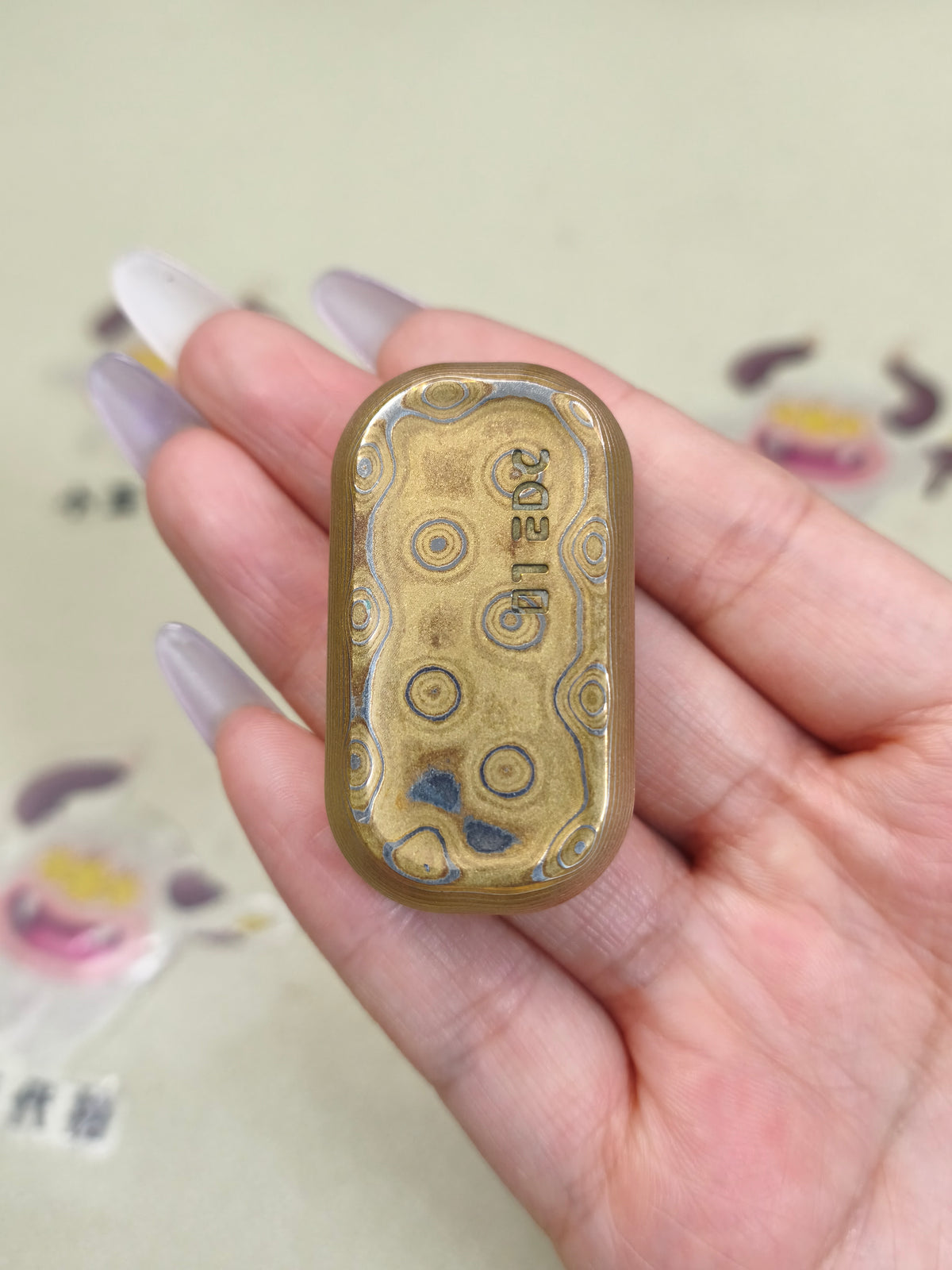 Buckyball Core Mokume