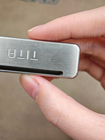 Tita Stainless Steel Blasted Brushed