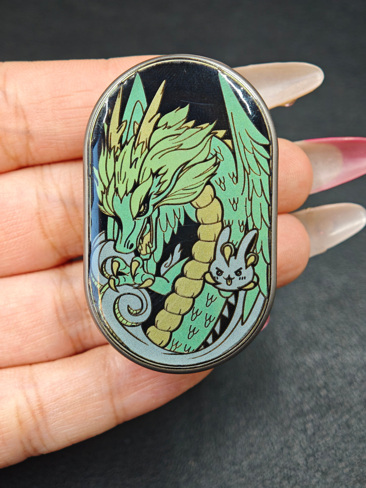 Dragon Rhythm Titanium Resin-Sealed