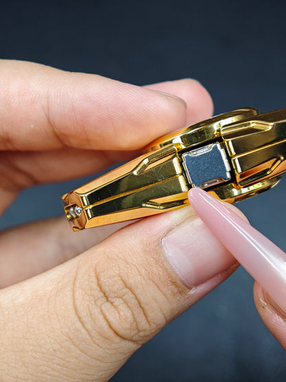 God of Time Stainless Steel Gold Plated