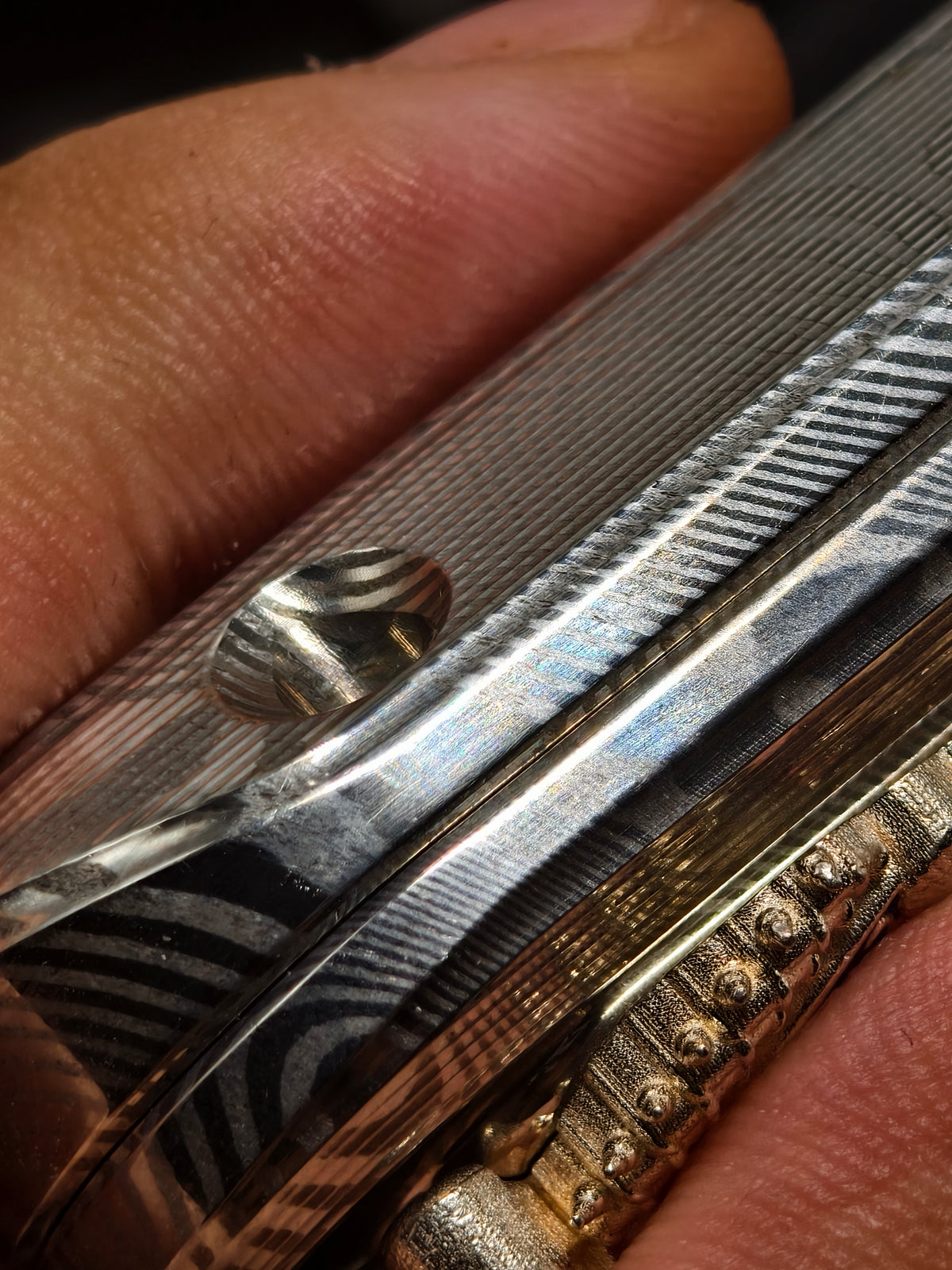 Popping Damasteel