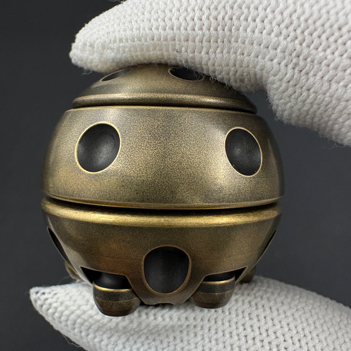 Death Star r Brass Distressed