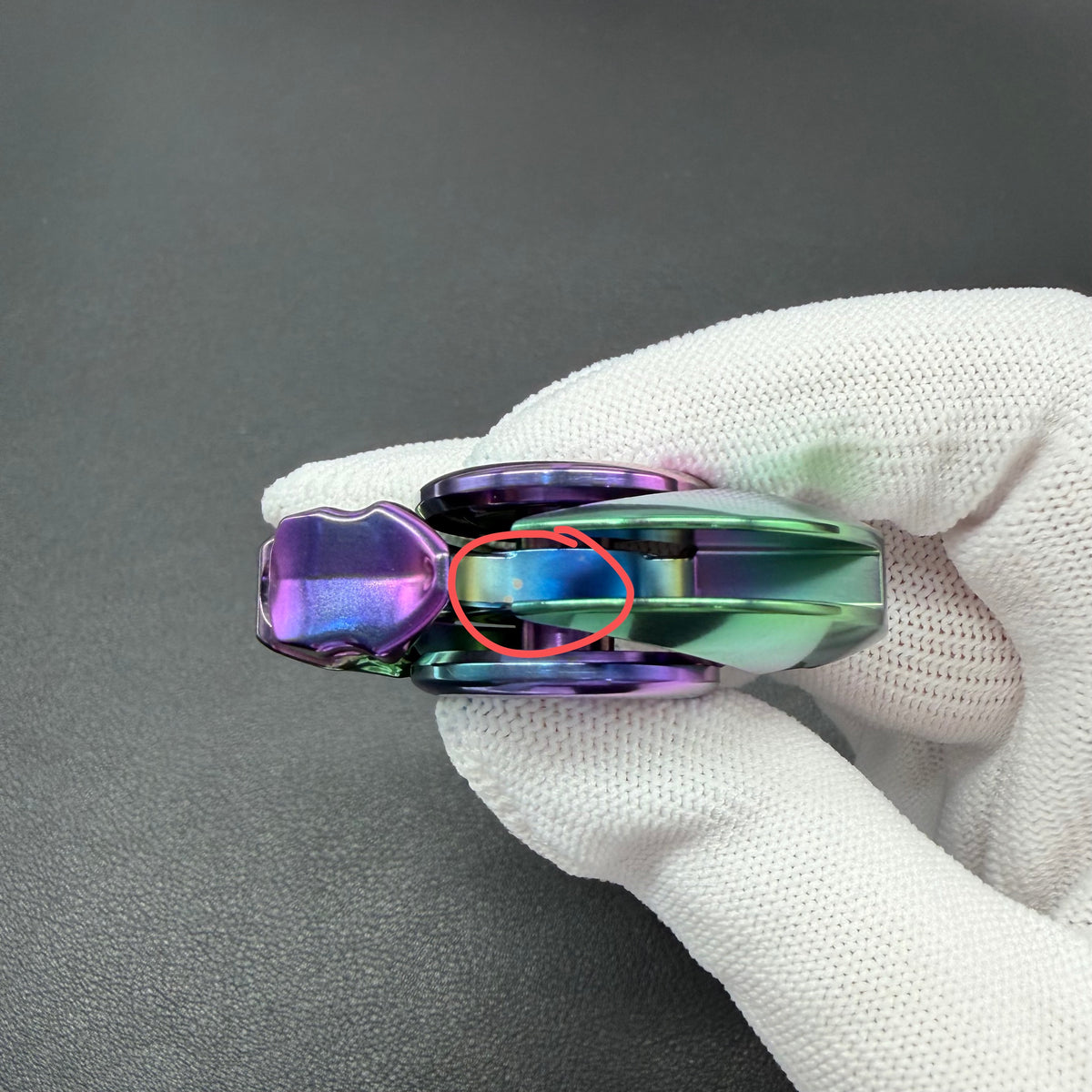 Sabertooth Tungsten Color-Anodized