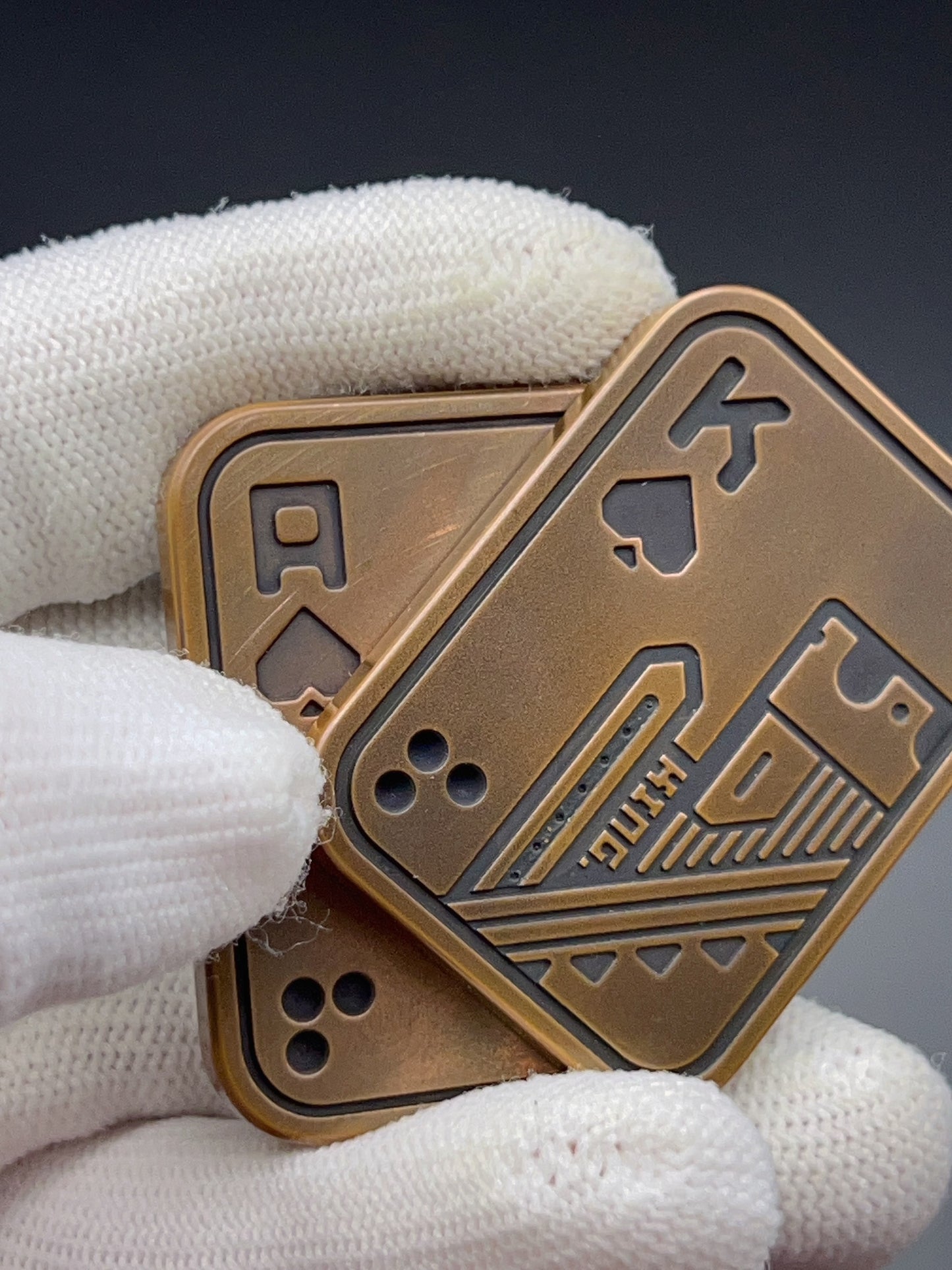 Poker Shuffle Copper