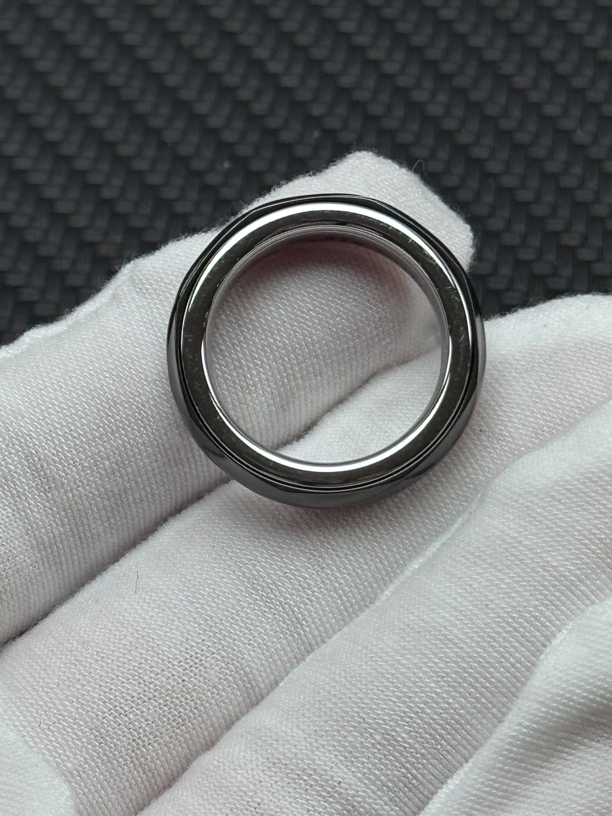 Star Spacetime Ring Stainless Steel Zirconium